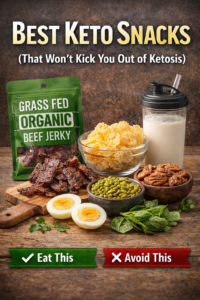 Read more about the article Best Keto Snacks (That Won’t Kick You Out of Ketosis)