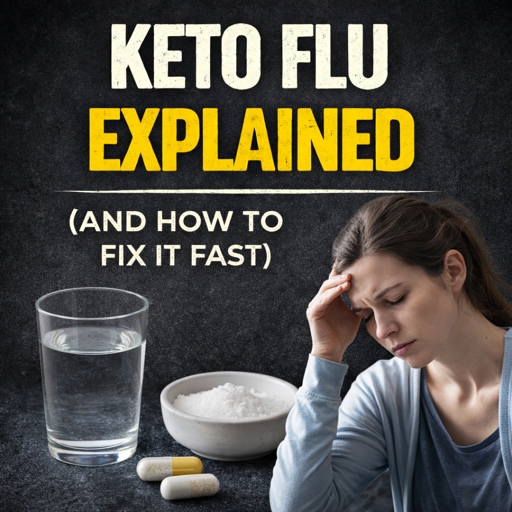 Read more about the article Keto Flu Explained (What It Is and How to Fix It Fast)