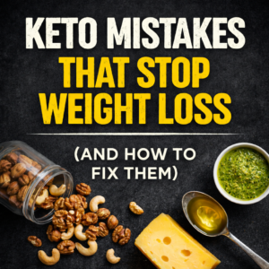 Read more about the article Keto Mistakes That Stop Weight Loss