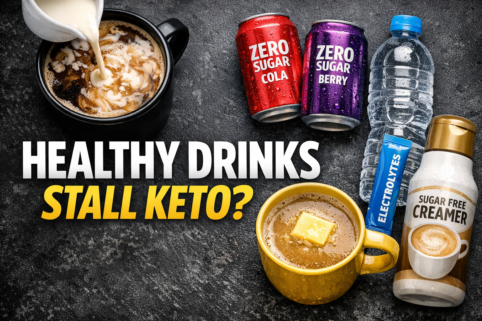 You are currently viewing Why Healthy Keto Drinks Stall Weight Loss All Day