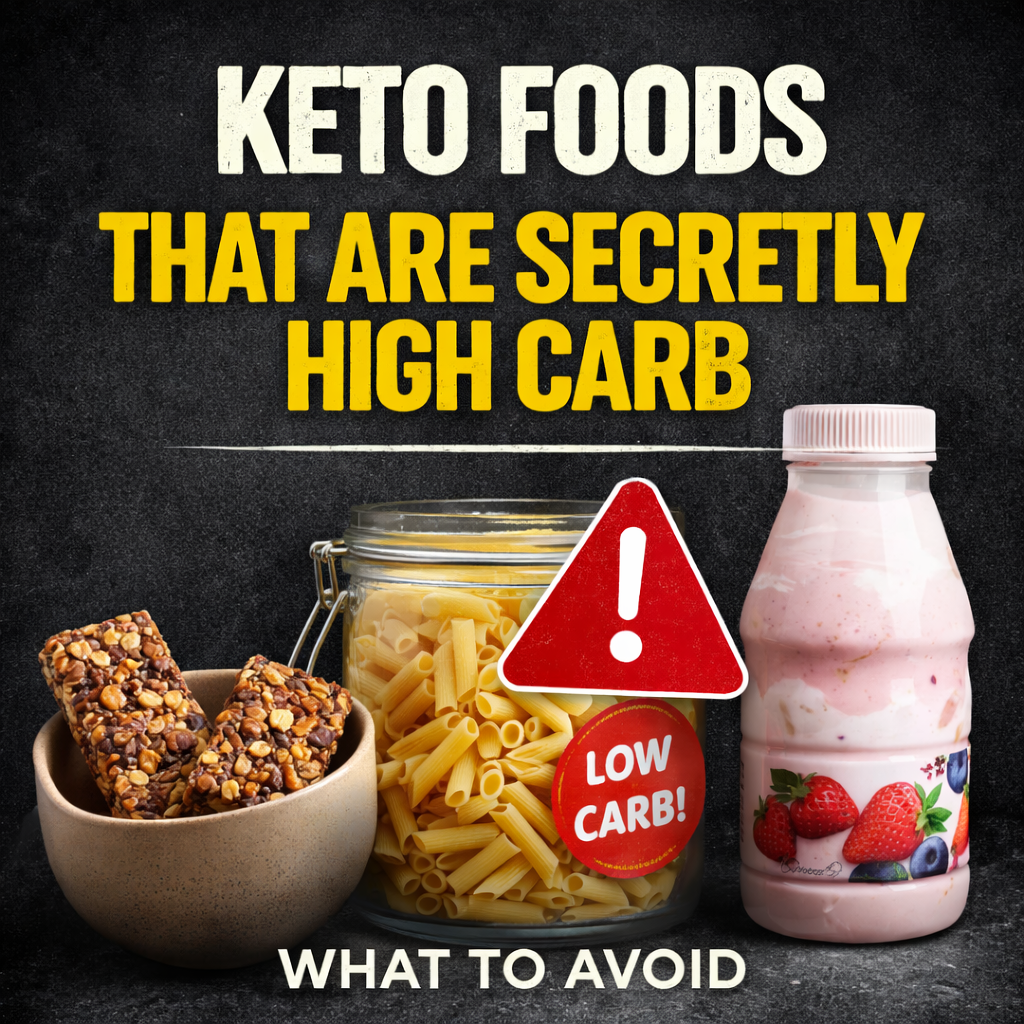 Read more about the article Keto Foods That Are Secretly High Carb (What to Avoid)