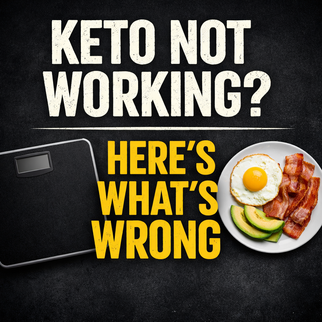 Read more about the article Keto Isn’t Working? The Real Reasons (And What Actually Fixes It)