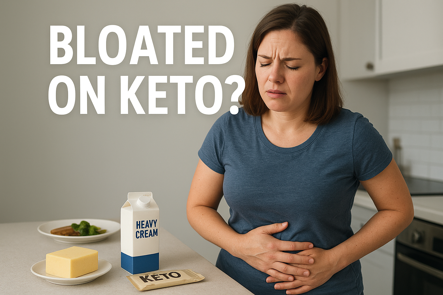You are currently viewing Why You Feel Bloated on Keto Even When You’re Doing It ‘Right’