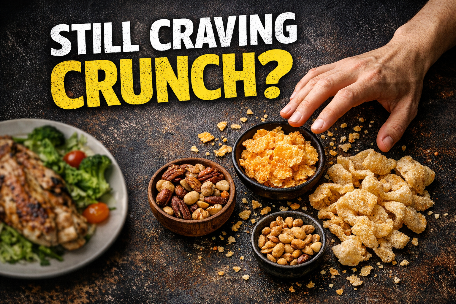 You are currently viewing Why You’re Still Craving Crunchy Foods on Keto All Day