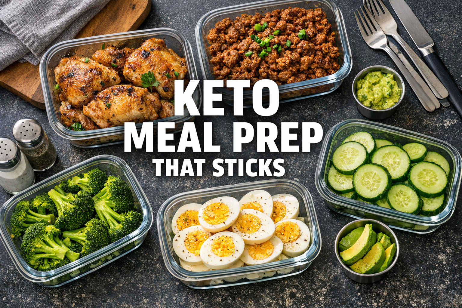 You are currently viewing Keto Meal Prep Ideas for Busy People Who Need a Simple Weekly System