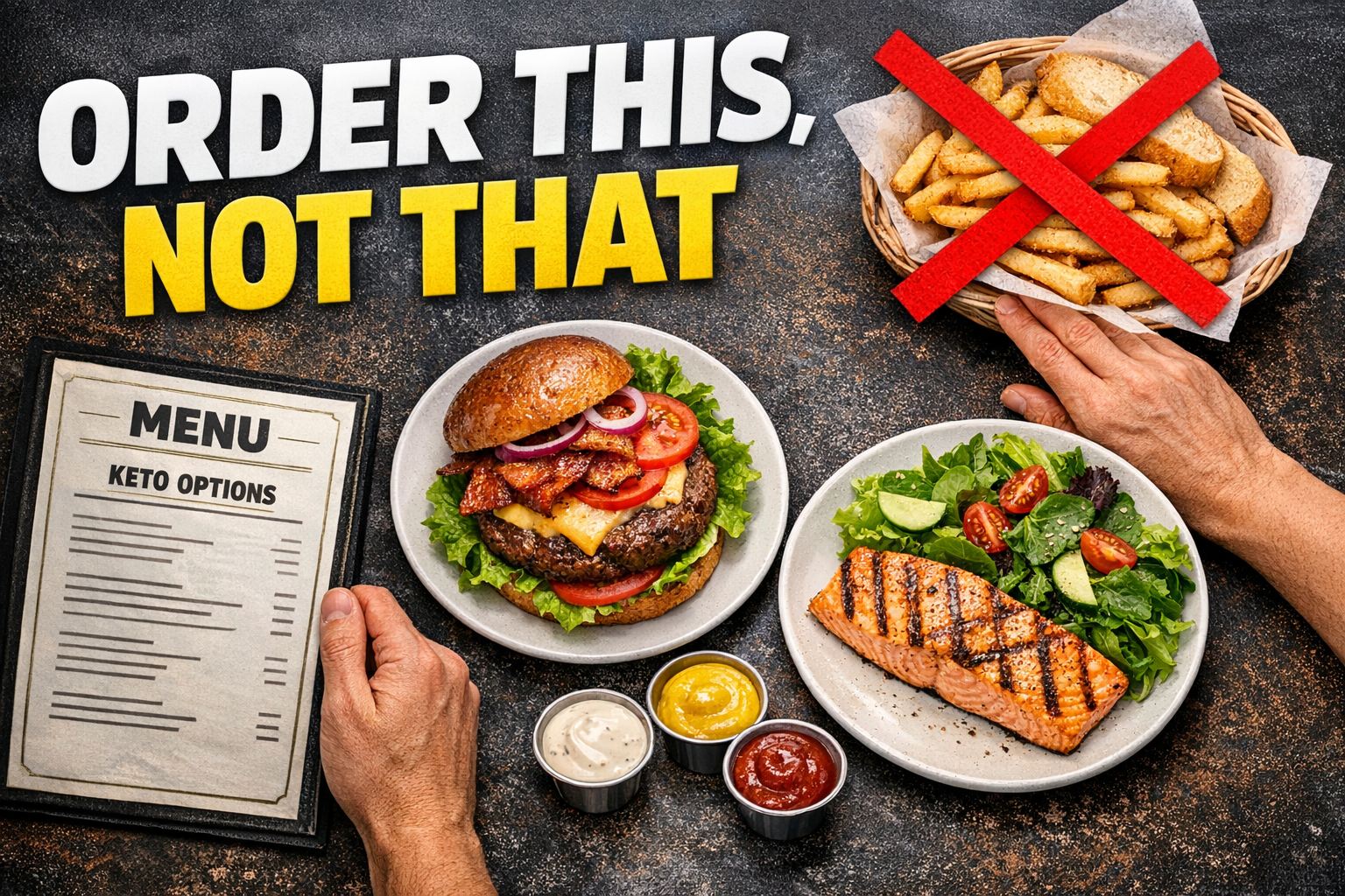 You are currently viewing What to Order at Restaurants to Stay Keto and Keep Losing Weight