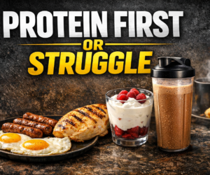 protein early in the day keto breakfast foods with eggs and shake