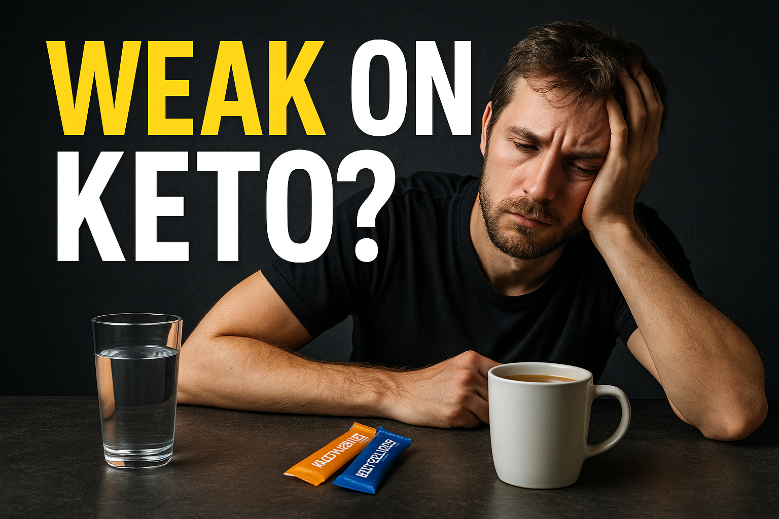 You are currently viewing Why You Feel Weak on Keto When You Cut Carbs Fast but Never Replace Sodium