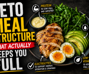 Keto Meal Structure That Actually Keeps You Full
