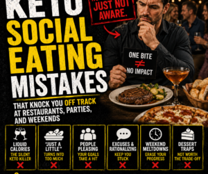 Keto Social Eating Mistakes