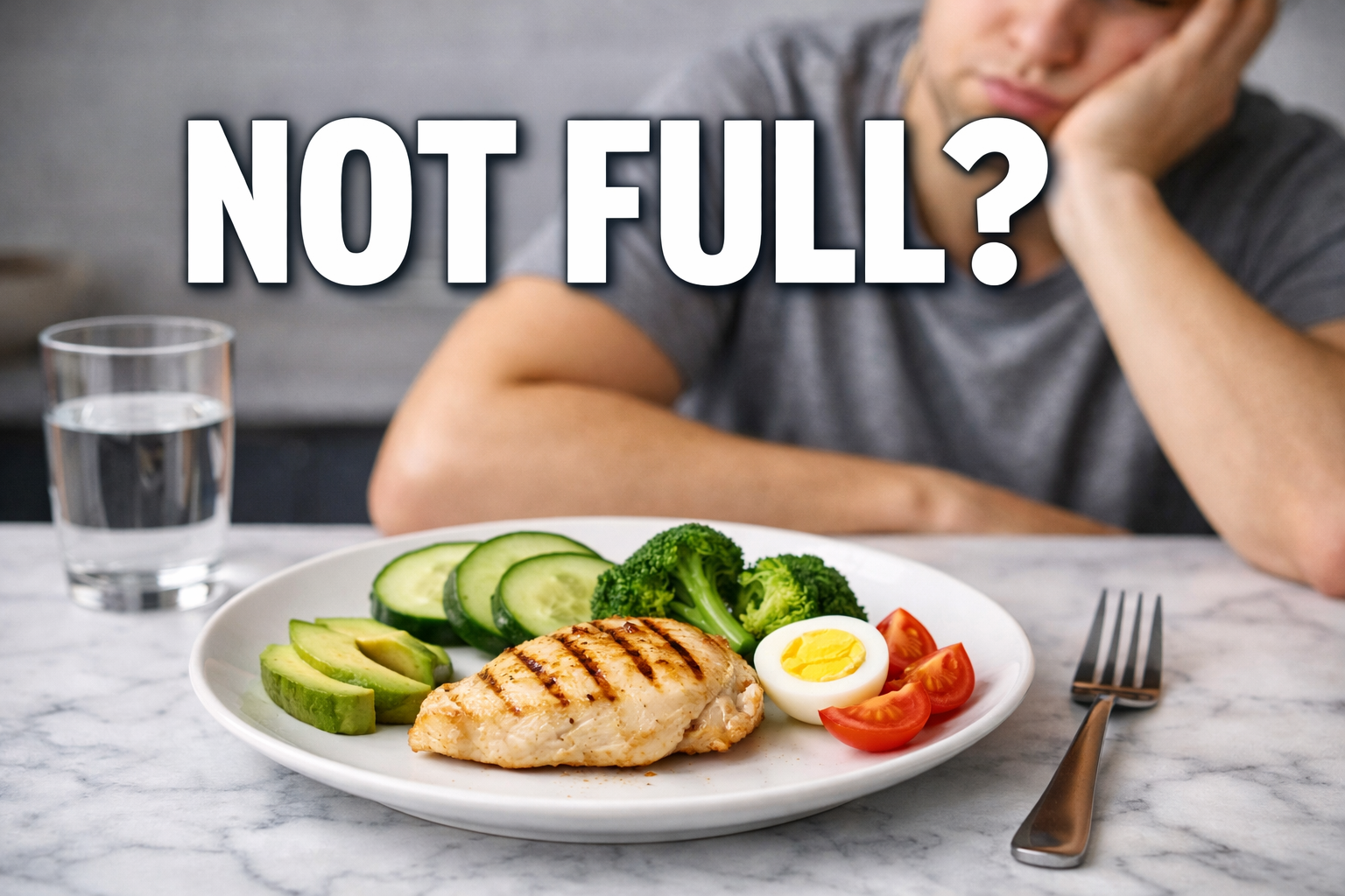You are currently viewing Why Keto Feels Harder When Your Meals Look “Clean” but Never Actually Fill You Up