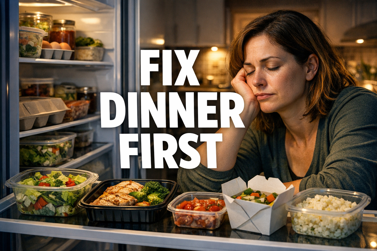 You are currently viewing Doing Better Tomorrow on Keto Won’t Fix Tonight’s Dinner Problem