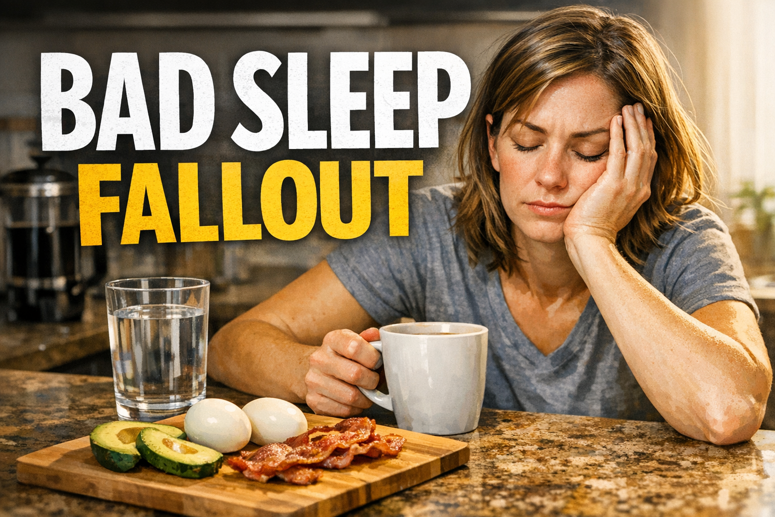 You are currently viewing Keto Side Effects After Bad Sleep: Why They Hit Harder When Caffeine Replaces Food and Salt