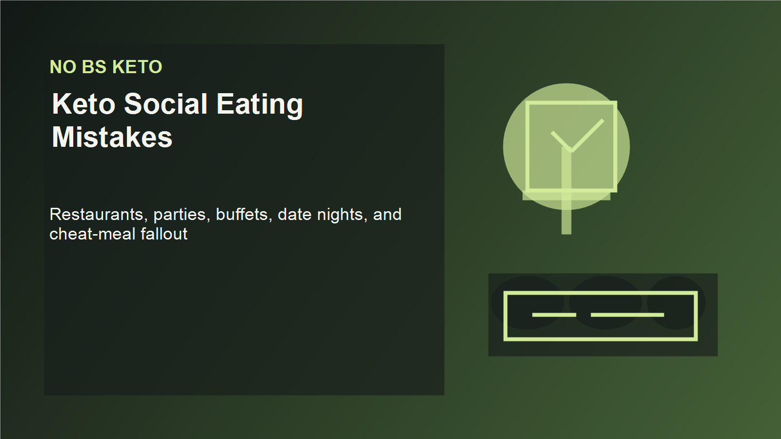 You are currently viewing Keto Social Eating Mistakes That Knock You Off Track at Restaurants, Parties, and Weekends