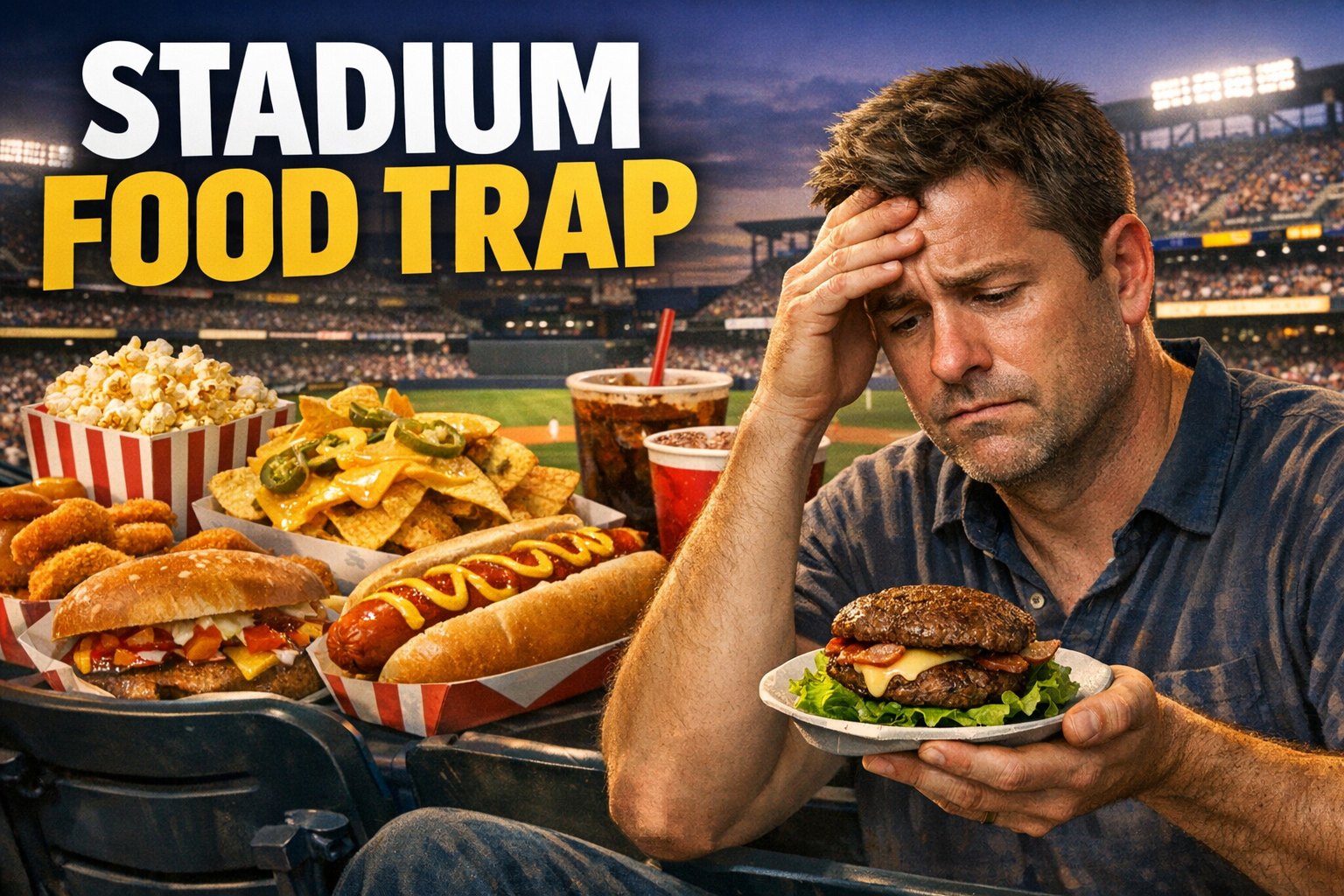 You are currently viewing Lazy Keto at Baseball Games and Stadiums When One “Fun Food” Decision Turns Into a Whole Night of Random Eating