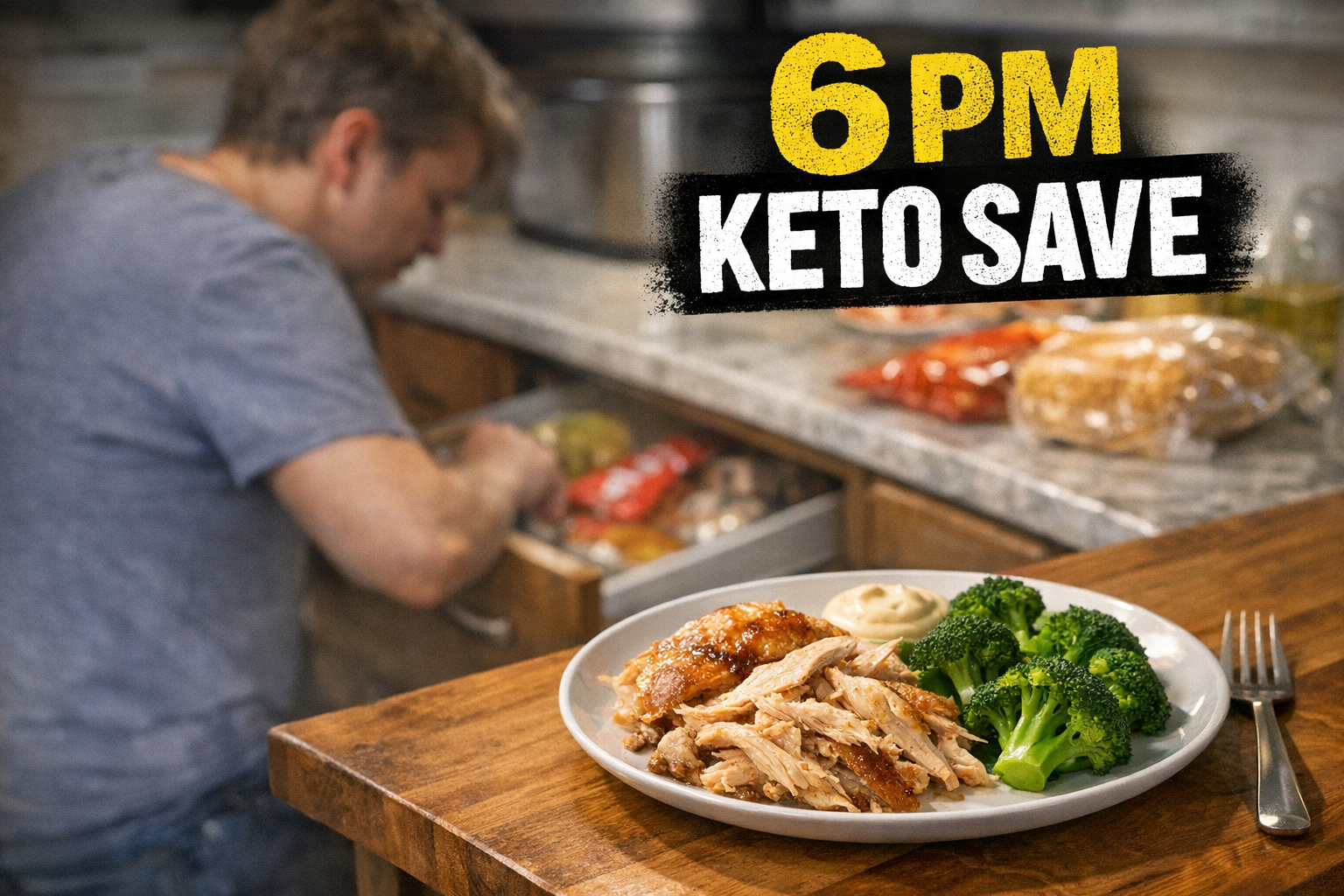 You are currently viewing Lazy Keto Dinners Built Around Rotisserie Chicken So You Stop Grabbing Random Carbs at 6 PM