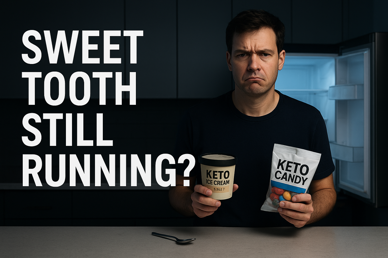 You are currently viewing Why “Keto” Ice Cream and Candy Keep Your Sweet Tooth Running Even When the Label Says Low Net Carbs
