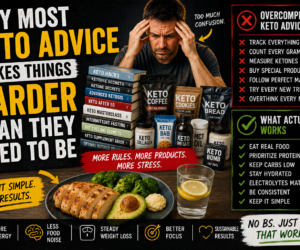 Keto Advice Makes Things Harder