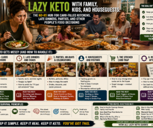 Lazy Keto With Family, Kids, and Houseguests