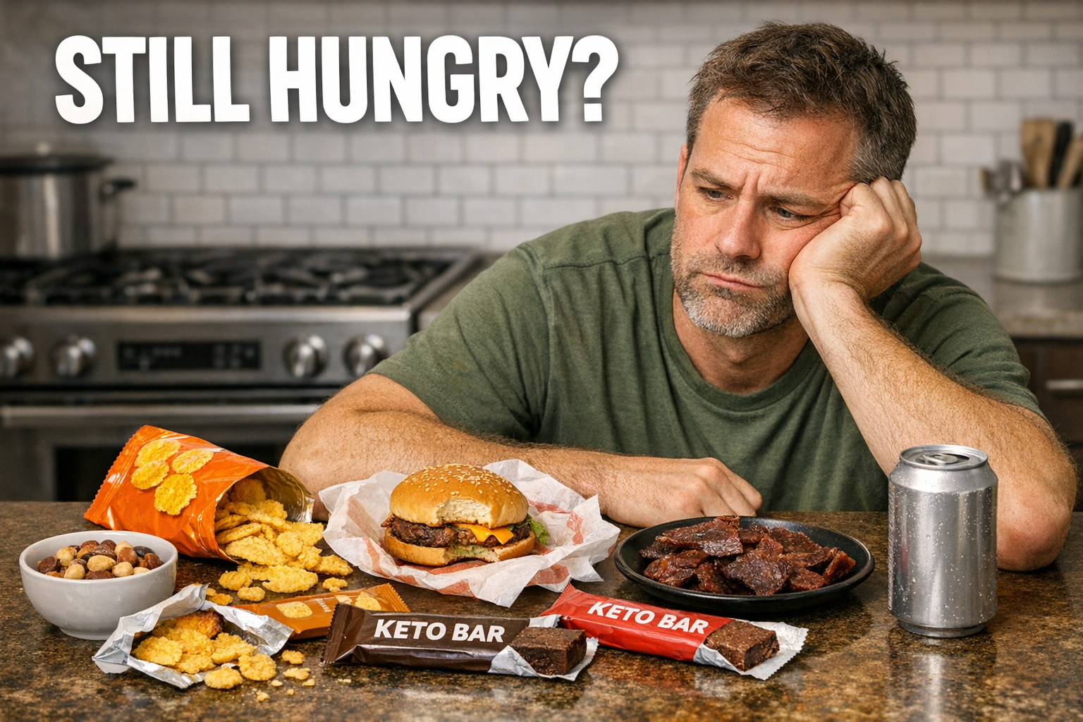 You are currently viewing Dirty Keto Sounds Easy Until You’re Hungry, Bloated, and Snacking All Day