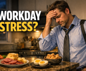keto stress eating after work featured image