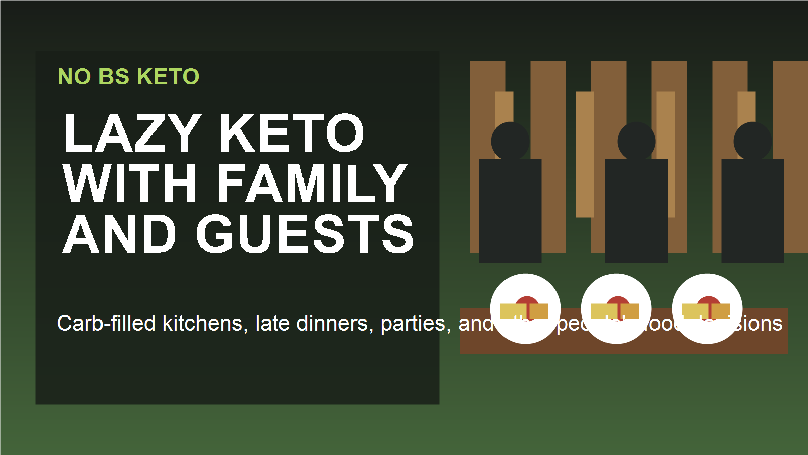 You are currently viewing Lazy Keto With Family, Kids, and Houseguests: The No-BS Hub for Carb-Filled Kitchens, Late Dinners, Parties, and Other People’s Food Decisions
