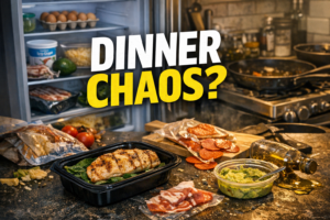 lazy keto meal prep featured image