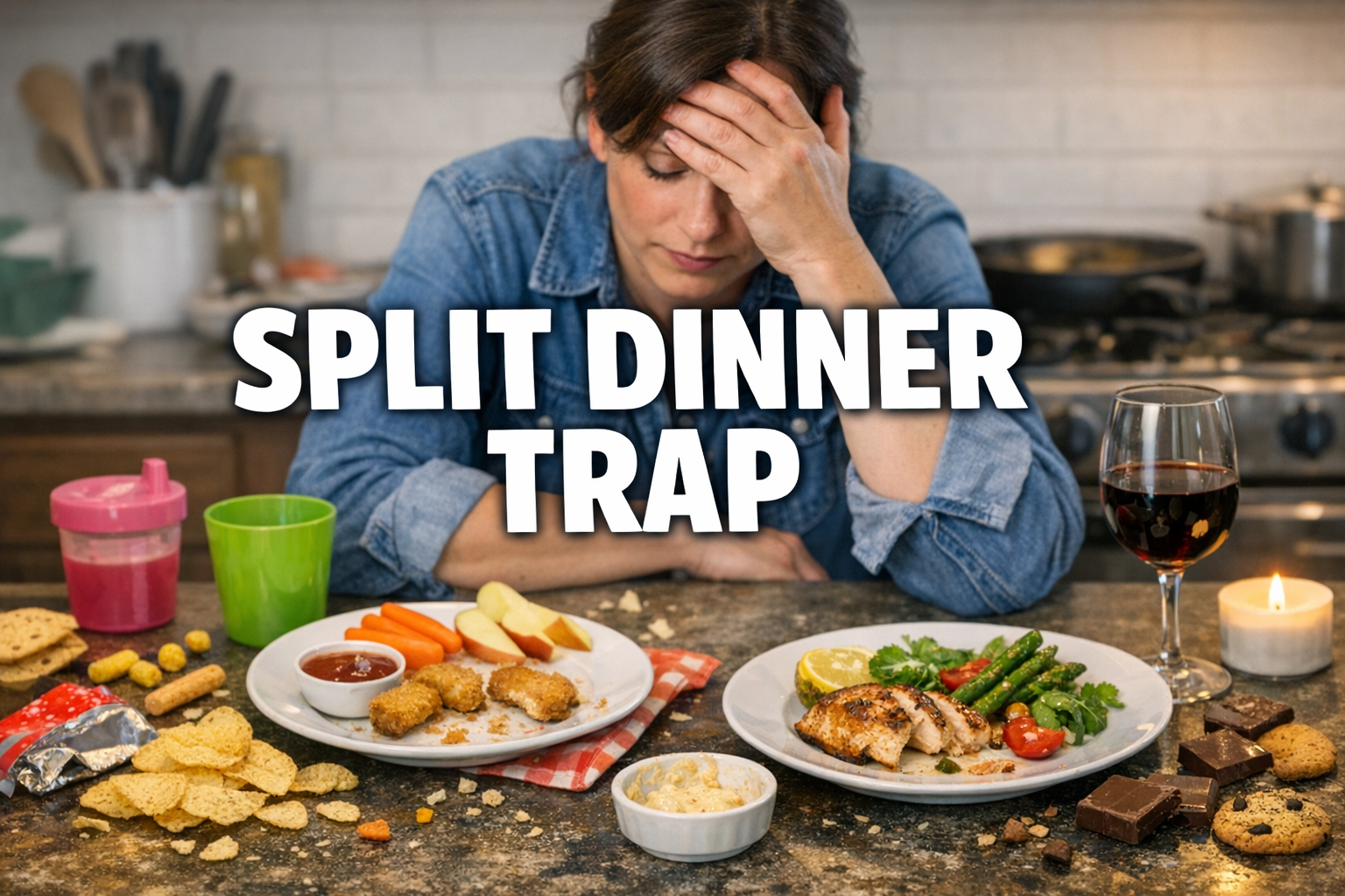 You are currently viewing Lazy Keto Split Dinners: Why Eating With the Kids Early and Eating Again Later Turns Into All-Night Snacking