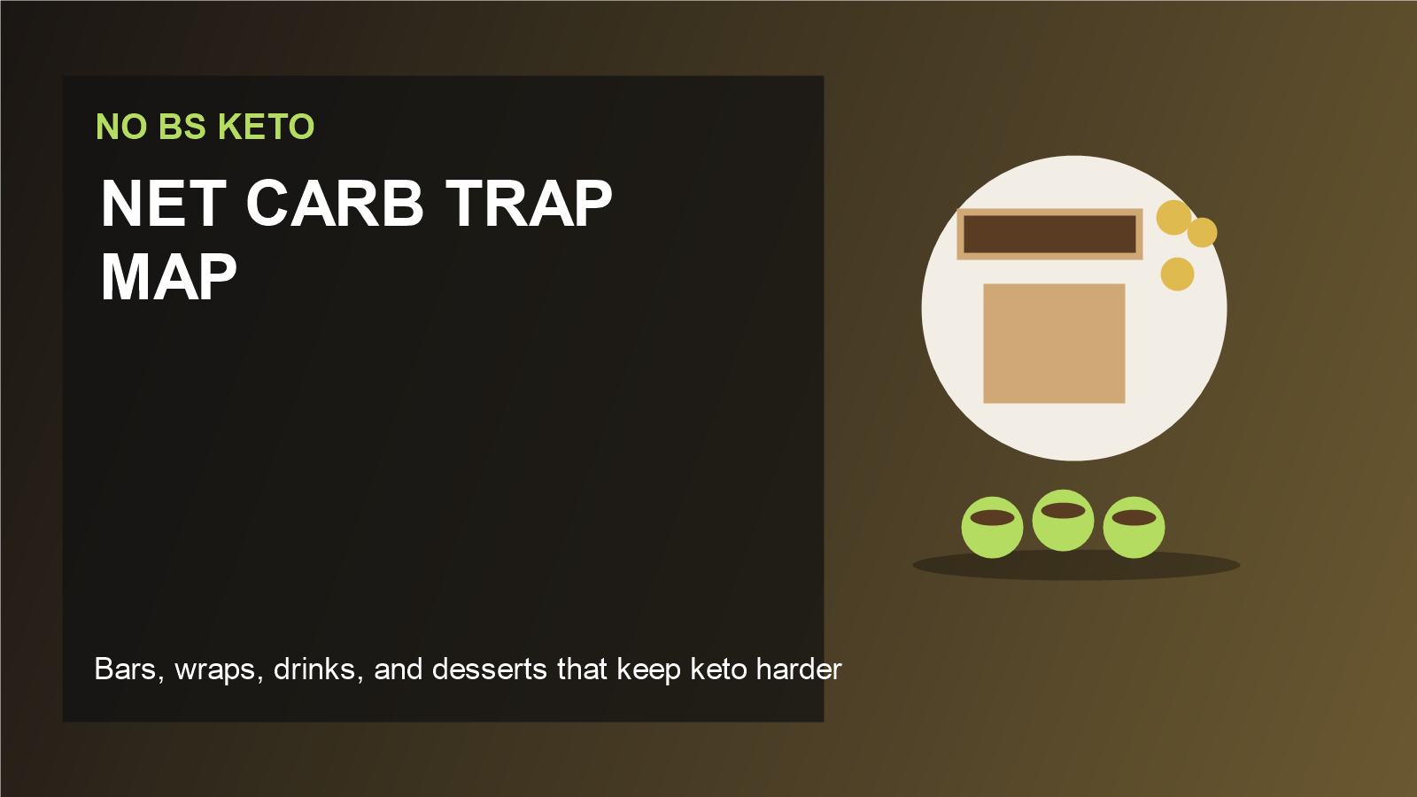 You are currently viewing Net Carb Trap Map: The No-BS Hub for Bars, Wraps, Drinks, Desserts, and Low-Carb Foods That Keep Keto Harder Than It Needs to Be