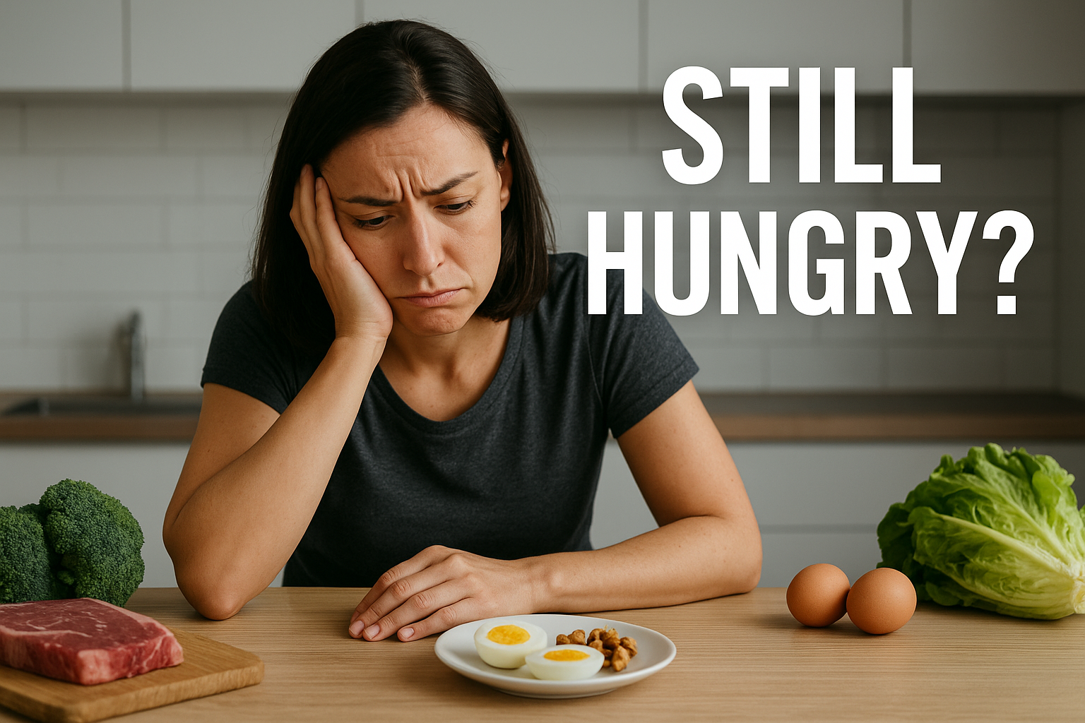You are currently viewing Why You’re Always Hungry on Keto (And What to Fix First)