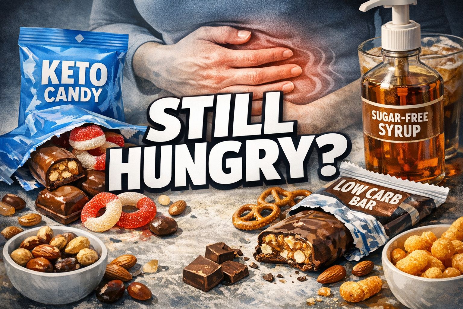 You are currently viewing Sugar Alcohols on Keto: Why They Leave You Bloated, Hungry, and Still Snacking