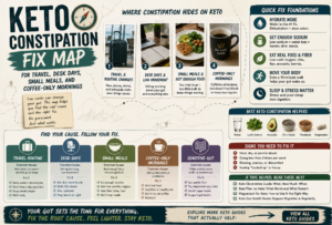 Keto Constipation Fix Map