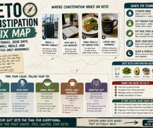 Keto Constipation Fix Map