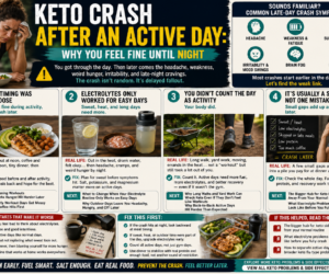 Keto Crash After an Active Day