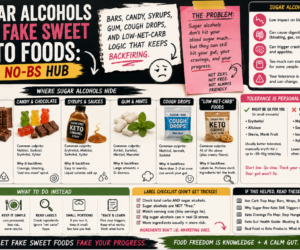 Sugar Alcohols and Fake Sweet Keto Foods