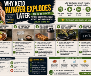 Why Keto Hunger Explodes Later