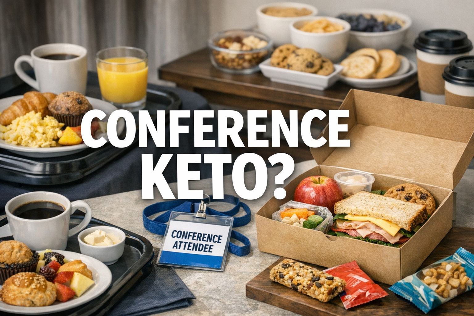 You are currently viewing Keto Conference Days: Why Hotel Breakfasts, Boxed Lunches, and Networking Snacks Turn Into Hunger, Cravings, and a Next-Day Stall