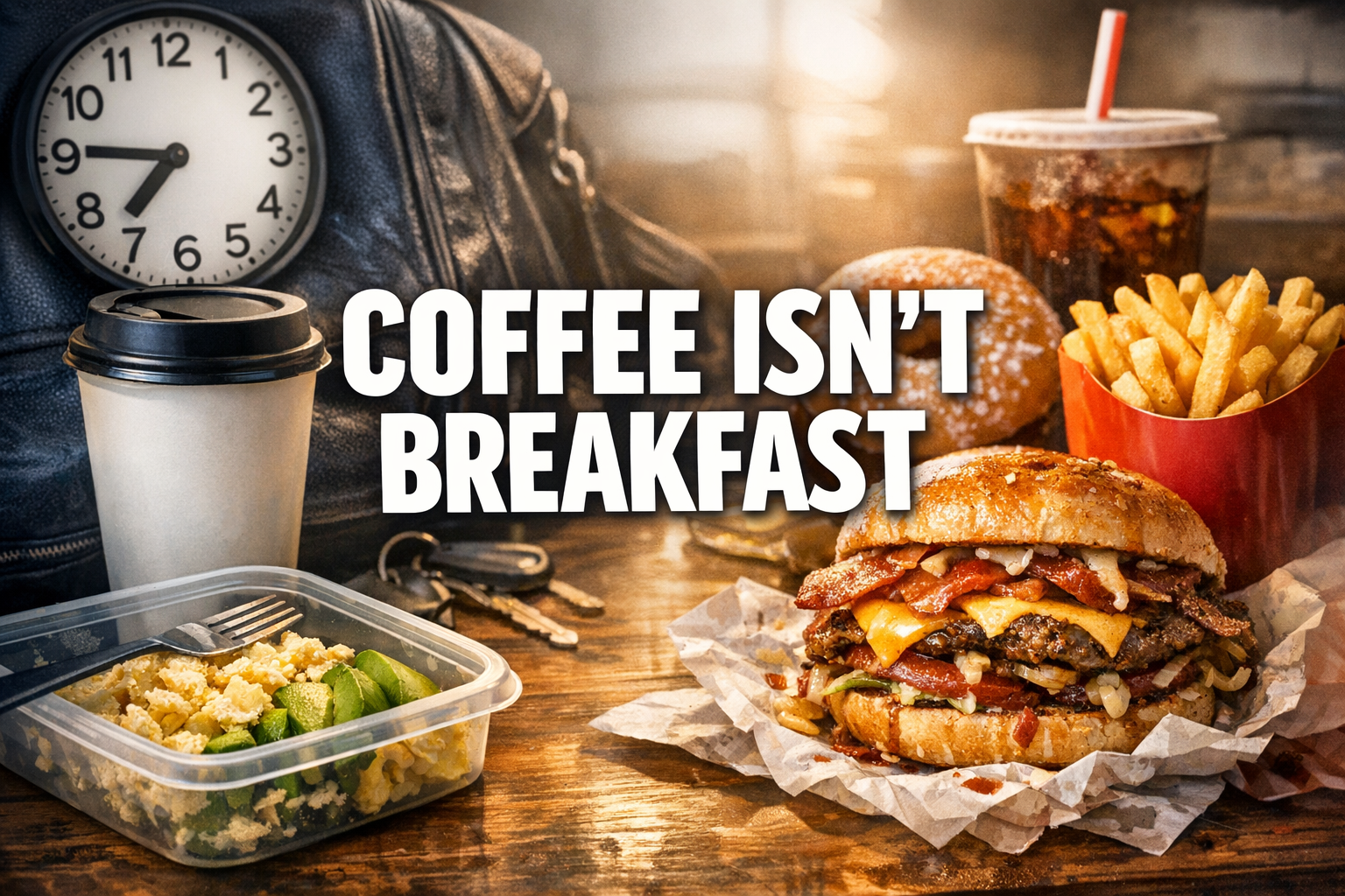 You are currently viewing Lazy Keto on Early-Start Mornings When Breakfast Is Coffee, Lunch Is Late, and Dinner Turns Into Damage Control