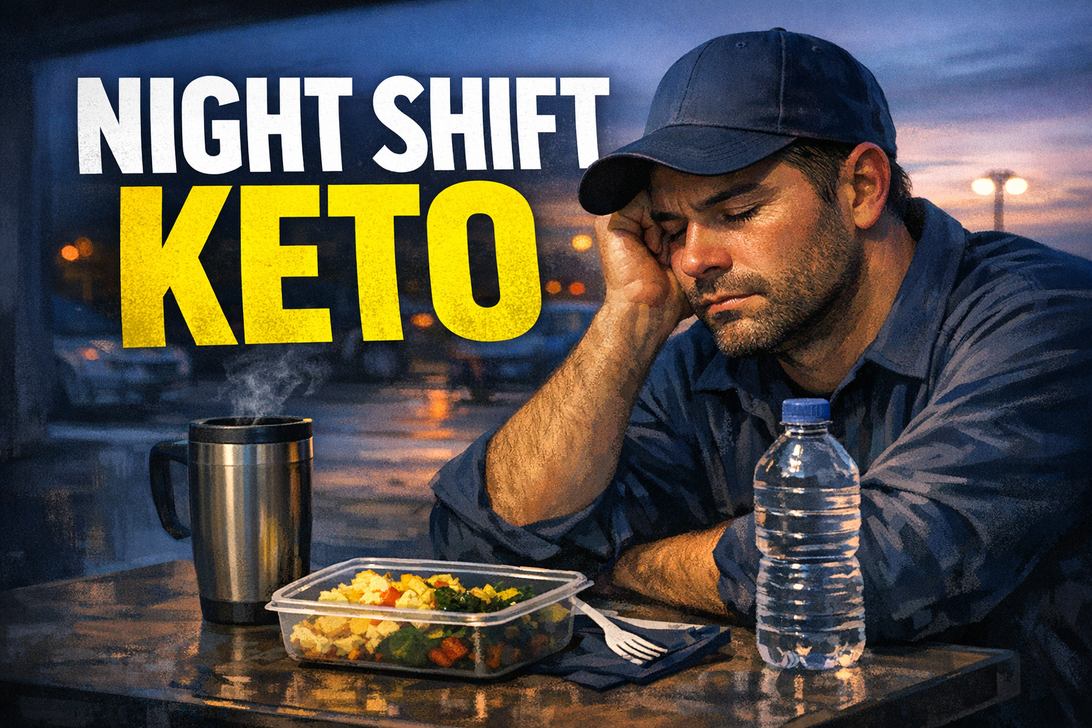 You are currently viewing Why Keto Feels Worse on Overnight Shift Weeks When Sleep, Caffeine, and Meal Timing All Start Fighting Each Other