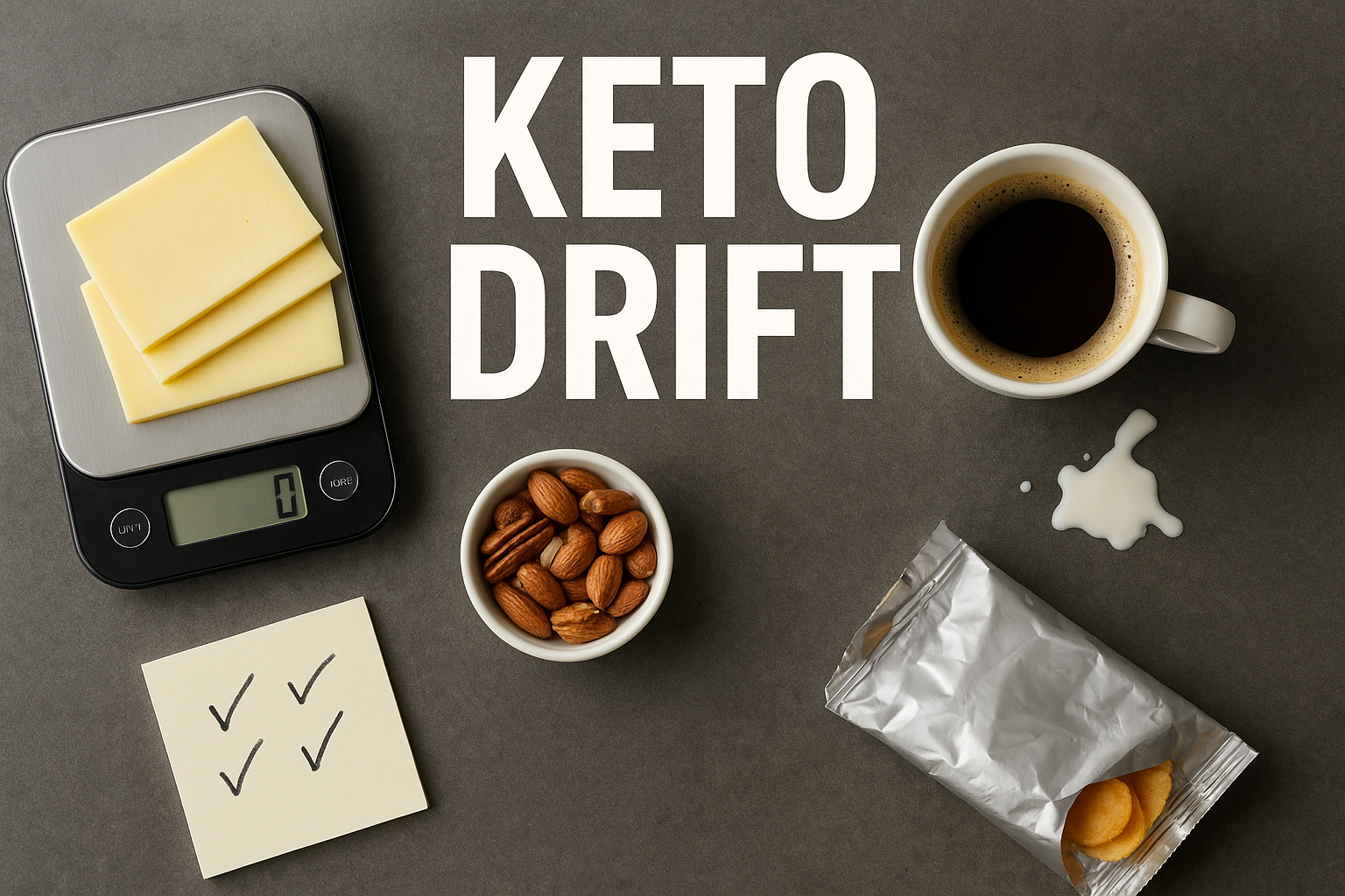 You are currently viewing Keto Drift After Early Success: Why Good Habits Get Sloppy and Weight Loss Stalls