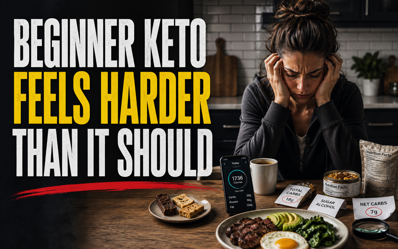 You are currently viewing Beginner Keto Fix Map: Why You Still Feel Hungry, Confused, and Off Track Even When You Are Doing the Basics Right