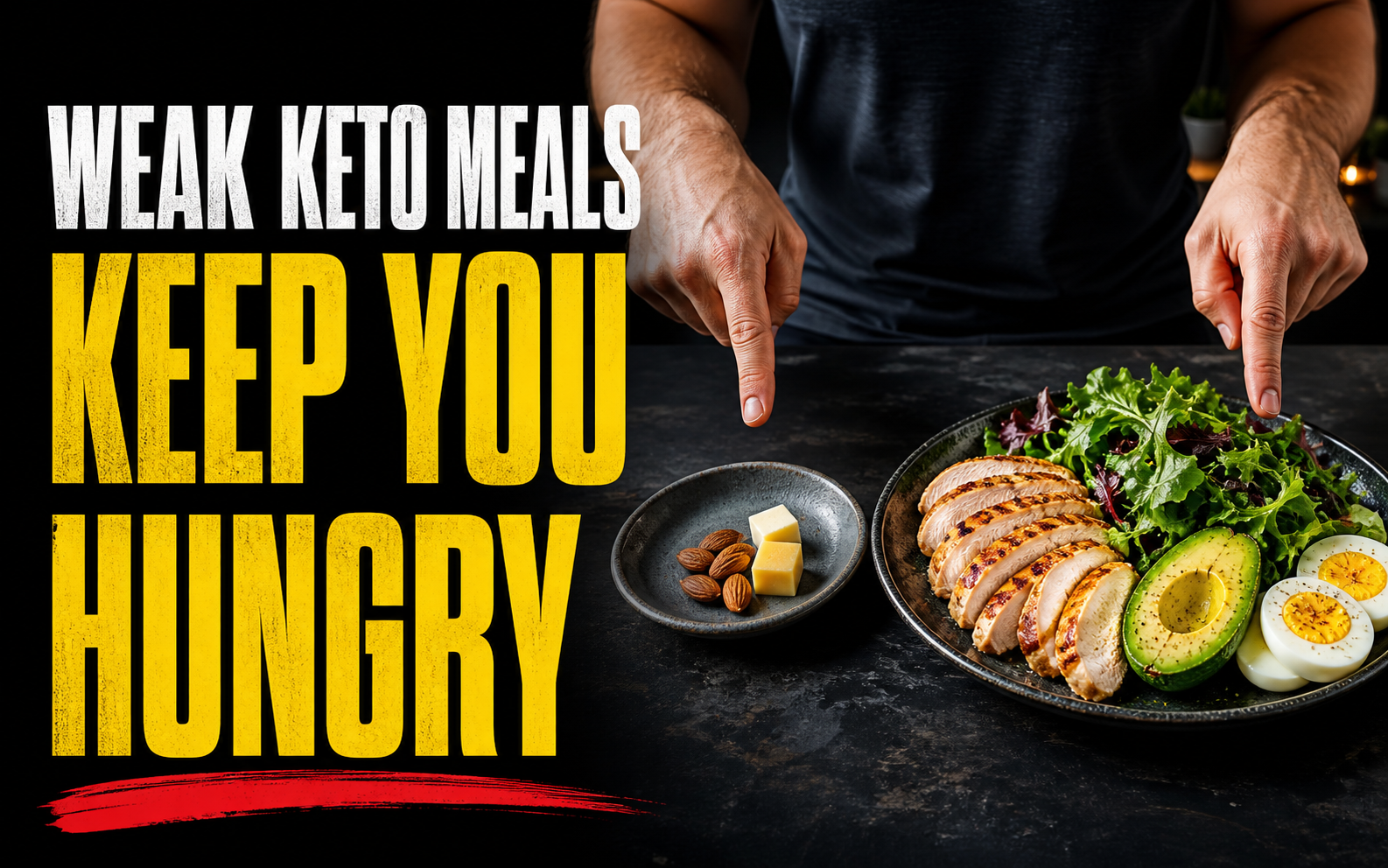 You are currently viewing Keto Protein Fix Map: How to Stop Weak Meals, Snack Dinners, Fake Fullness, and All-Day Hunger